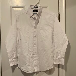 Nautica Boy’s White Button-Down Shirt. Size 14